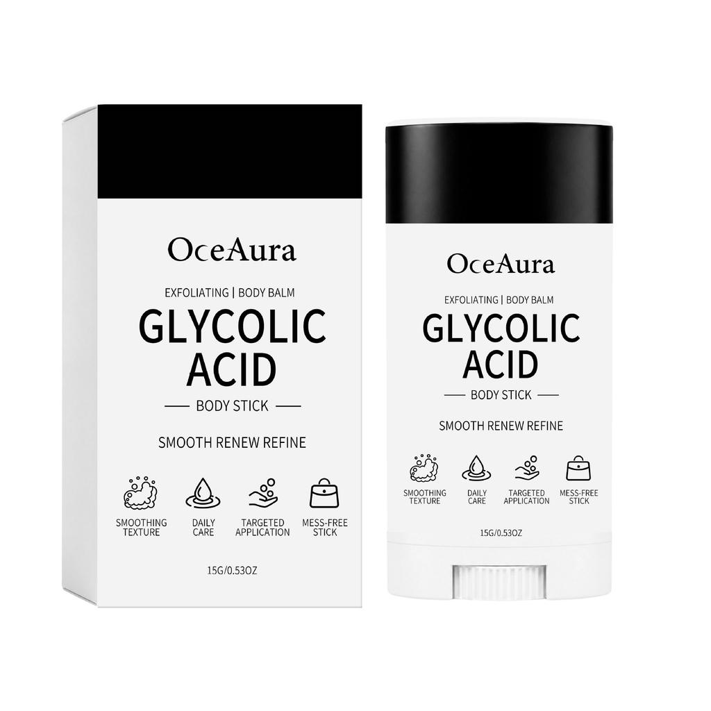 OCEAURA Body Care Stick Lightweight Gentle Cleansing Moisturizing Skin Care Stick Portable Hydration Stick