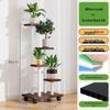 Movable Floor-Standing Plant Stand