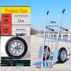 Heavy-Duty Two-Wheel Agricultural Handcart