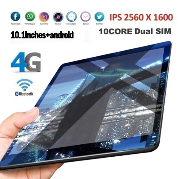 

(4G LTE) PC 10.1 Inch 10 Core 4G Network Android 8.1 RAM 6GB ROM 128GB Tablet