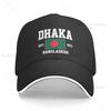 Baseball Cap Bangladesh EST.1971 Dhaka Capital Unisex Women Unisex Hip Hop Sandwich Caps Snapback Golf Hat Fishing