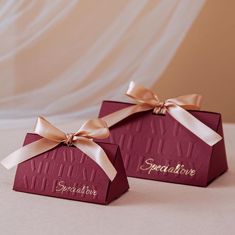10 Stück/Los Gastgeschenk Süßigkeitenbox Papierverpackung Geschenkboxen Hochzeitsfeier Gastgeschenk Dekoration Hochzeitsdekorationen