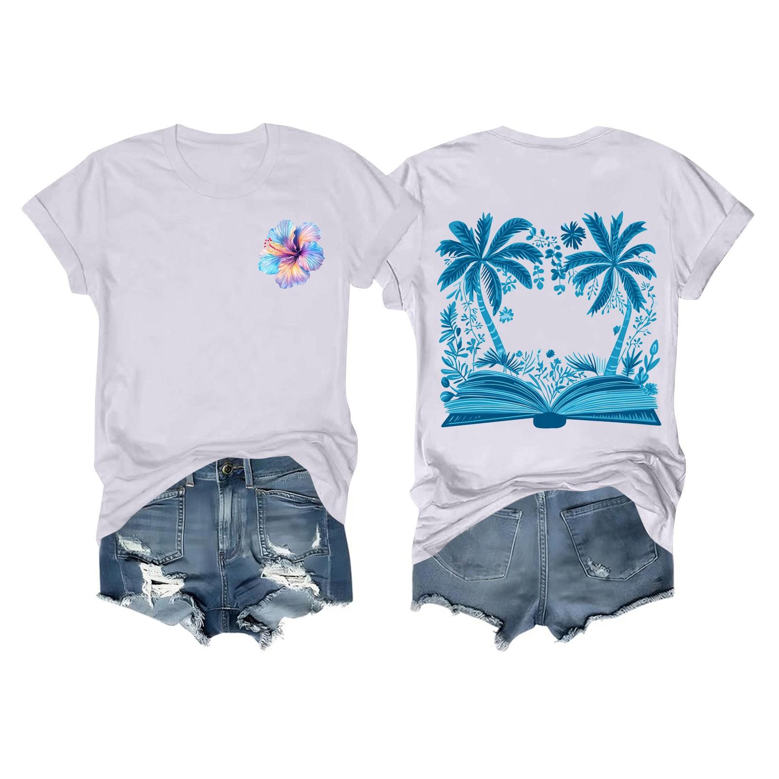 

Футболки с короткими рукавами для женщин, модные топы, легкие и мягкие повседневные летние наряды, одежда XXL белый