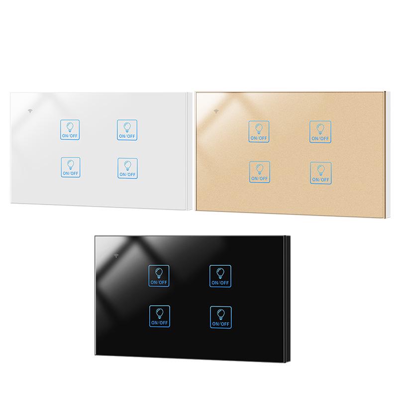 Zhengshang C5 Graffiti Smart WiFi Switch, Voice-Controlled, Tuya EU Standard, Compatible with Alexa & Google.