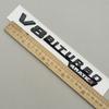 2pcs 3D ABS V8 Biturbo 4matic Car Fender Side Emblem For Mercedes Benz C63S W205 E63S W213 S63 W222 GLC63S X253 GLE63S W167 AMG