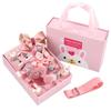 18-teilige Geschenkbox: Haarspangen & Haargummis Set für Kinder - Mädchen-Haarnadeln & Baby-Haarschmuck