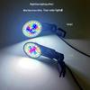 Round Waterproof LED Fish Tank Light for Aquatic Plants and Color Enhancement