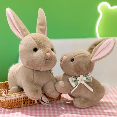 Nova Boneca Coelho de Desenho Animado Comparável Brinquedo de Pelúcia Boneca Máquina de Pegar Boneca Coelhozinho Fofo Presente para Crianças
