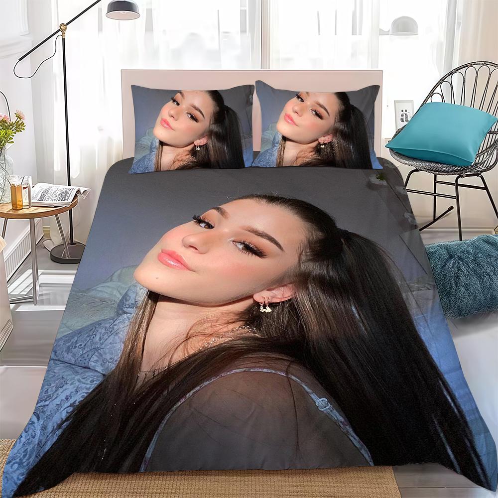 Fashion B-Brooke Monk Duvet Cover Set Home Style Bedding Soft Laundry Cotton Bed 3 Piece Set Student Dormitory Gift