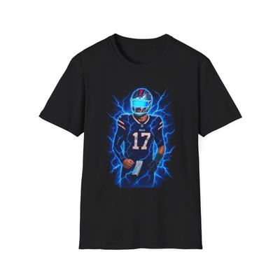 Josh Allen Buffalo Bills Unisex T-Shirt, Electrifying Football Fan Tee,