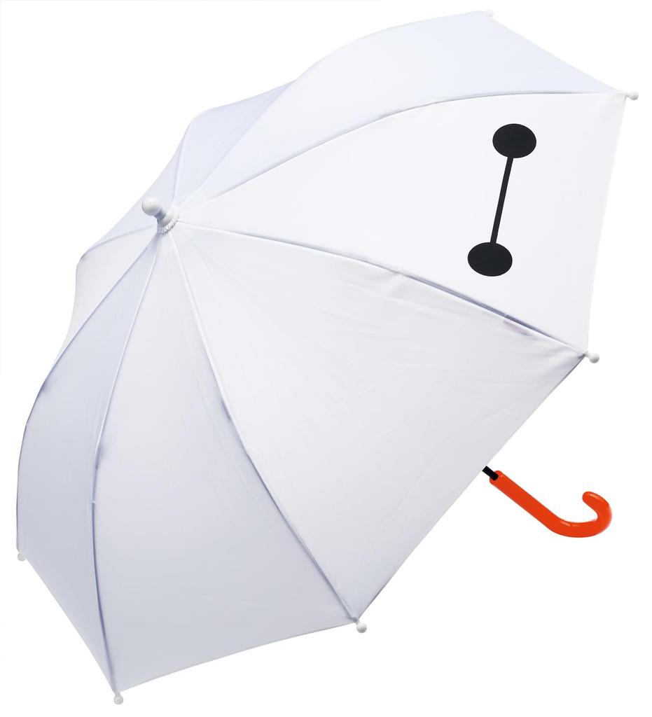 Skater Disney Baymax for Ages Elementary School Manual Boys and Children's Umbrella, 45cm, Costume, 5-6, Approx. 105-115cm, Age, Opening, Finger-Pinch