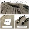 Polyester Travel Storage Bag Dustproof Multi-size Clothing Organizer Bag Washable Large Capacity Drawstring Bag for Outdoor Use