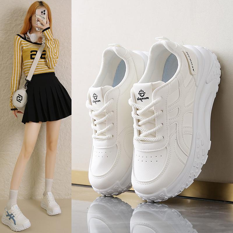 2025 Autumn Breathable Comfortable Casual Womens Shoes Platform Heightening Sneakers Fashion Sports Casual Running Shoes Women