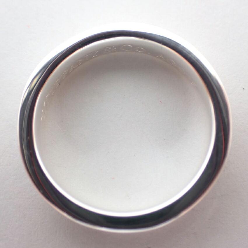 [Used] TIFFANY 925 1837 Narrow Ring / Size 6.5 / j31-63