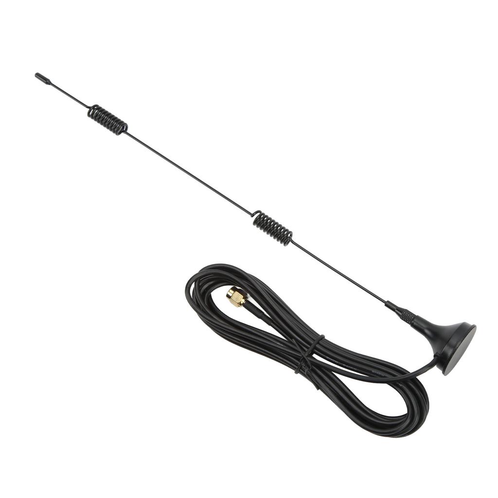 2PCS Radio Antenna 15DBI 5G External Omnidirectional SMA Inner Needle Interface Suction Cup Antenna for DTU
