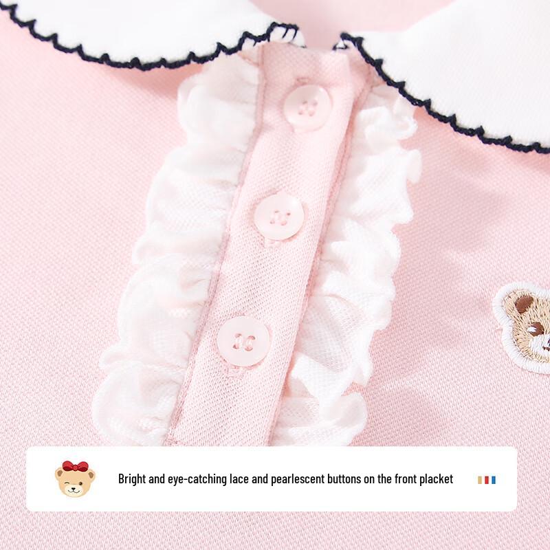 Classic Teddy Girls' Polo Princess Dress