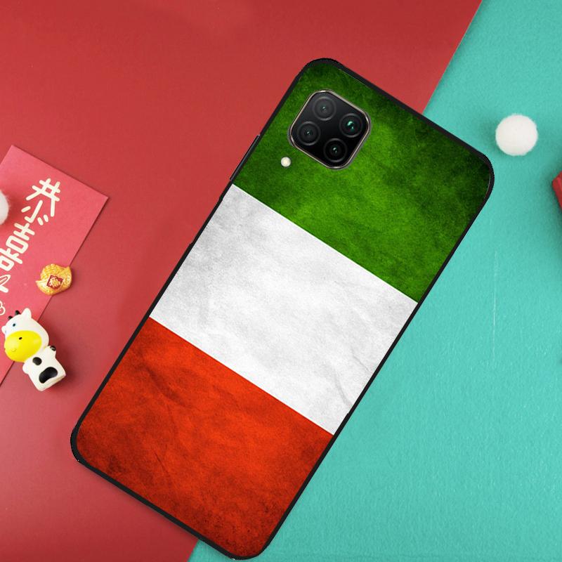 Italy Flag For Huawei Nova 7i 8i 3i 11i Nova 10 9 SE 5T Y60 Y70 Y90 Y61 Y91 P20 P40 Lite P30 Pro Case