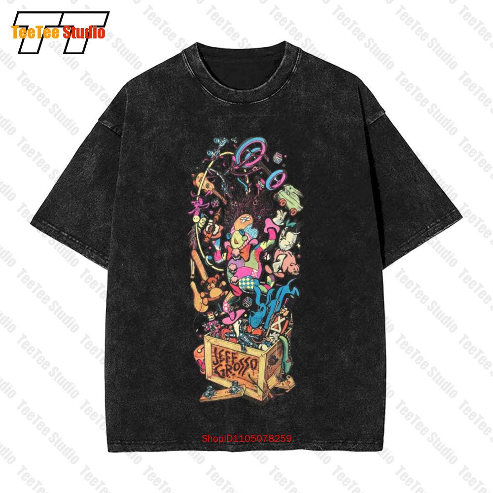 Jeff Grosso  Toybox Skateboard Schmitt Stix Lucero Rip Vintage Oversized TShirt VQ S