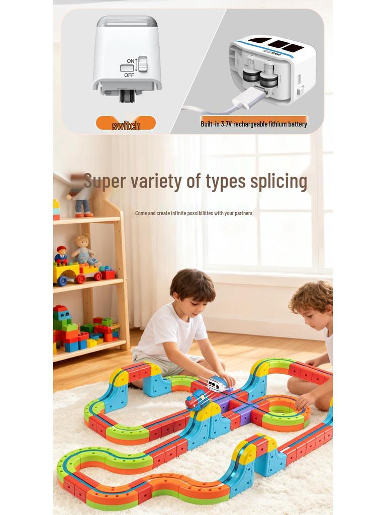 Magnetic Levitation Track Blocks: DIY Educational Toy for Kids