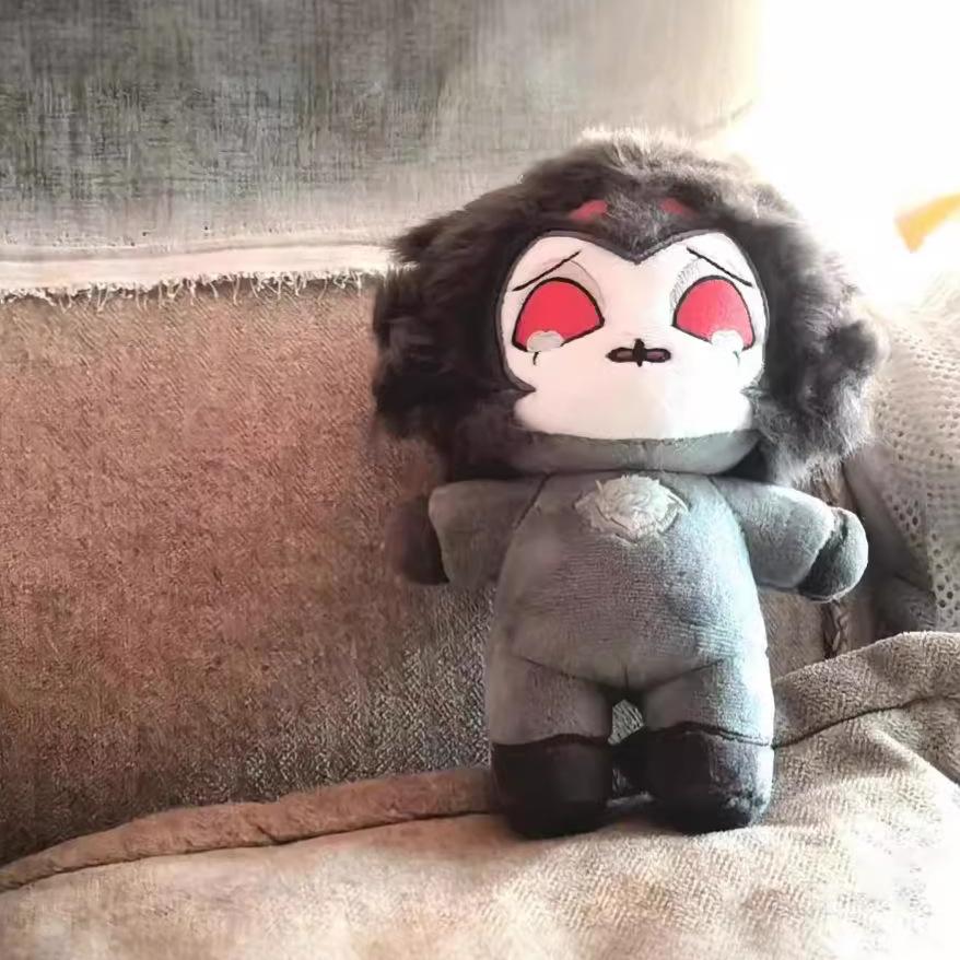 20 Cm Anime Helluva Boss Stolas Peluche Bambola Cartone Animato Diavolo Stolas Peluche Figure Giocattoli Morbidi Bambola da Vestire Regali