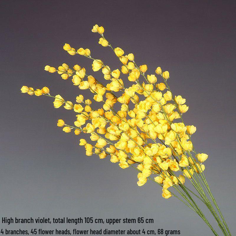 Wedding Yellow Silk Peony & Lotus Flower Arrangement for Ceiling and Aisle Decoration