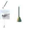 Golf Toilet Brush Soft Rubber Long Handle No Dead Angle Cleaning Brush