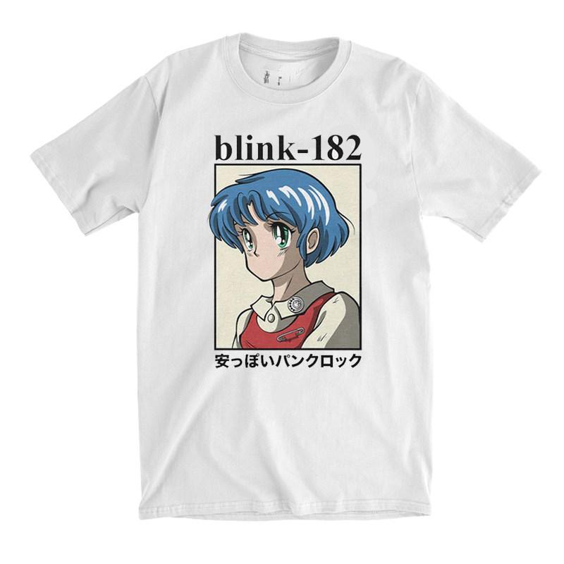Blink 182 Blink 182 Punk Band Casual T-Shirt Men s and Women s Luxury Band Brand Top 2026 New Band S разноцветный