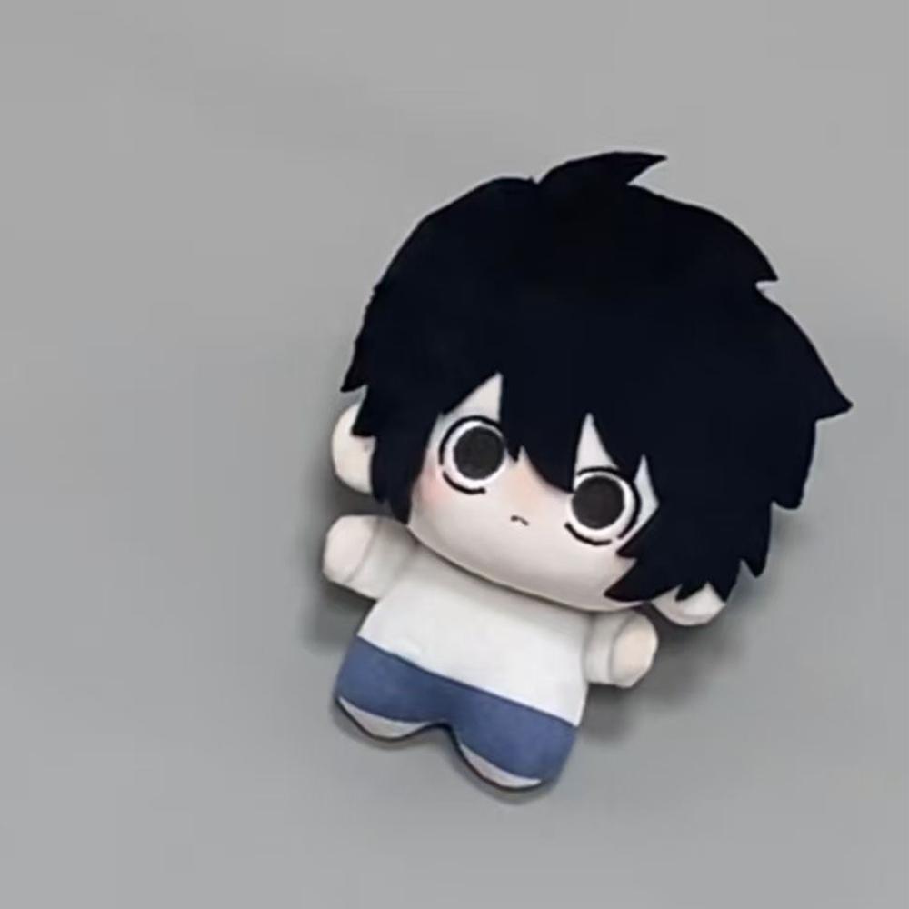 9cm Anime Death Yagami Light Amane Misa Cosplay toys Anime Plush Pendant L Keyrings Mihael Keehl plush Key Chains Bag Decor Gift