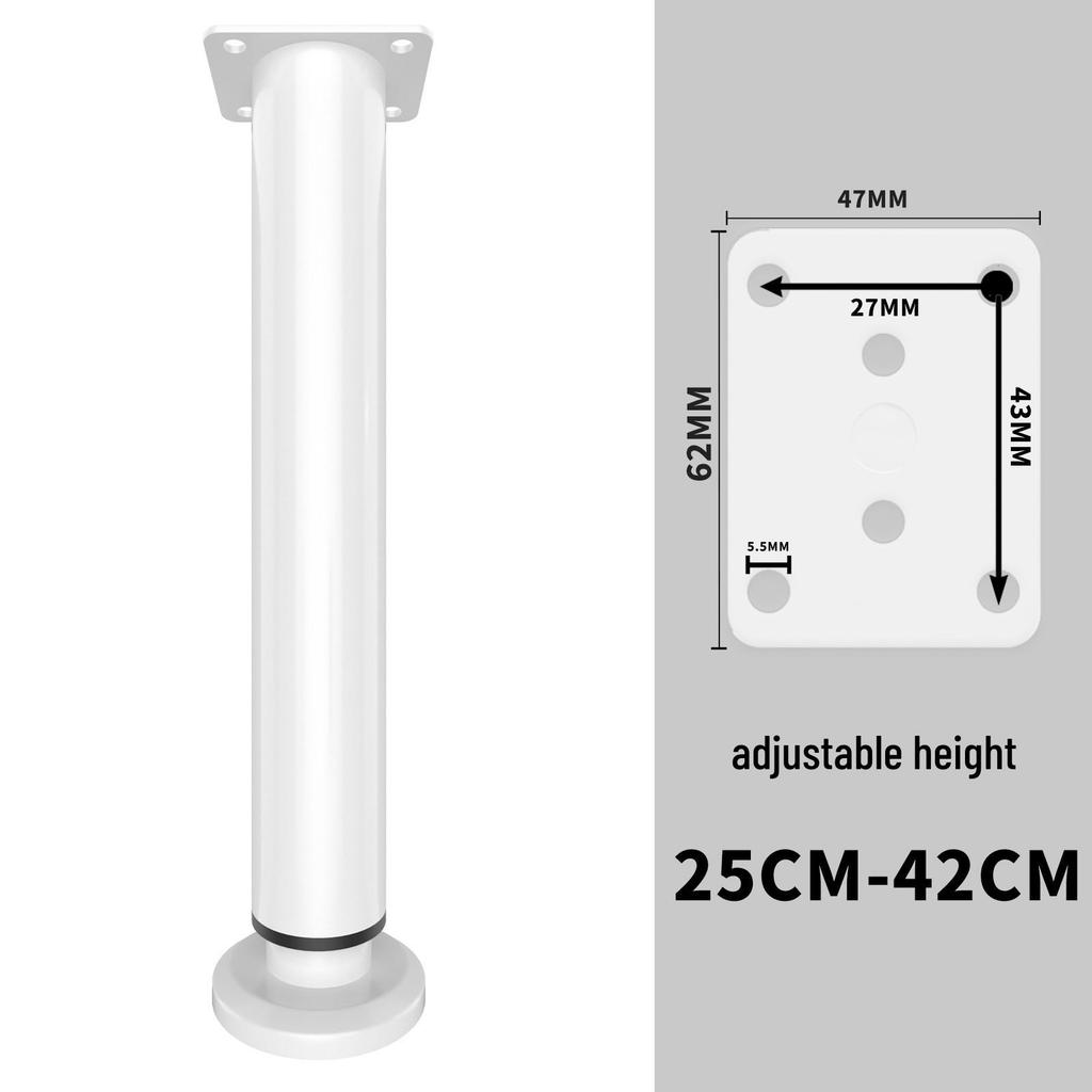 Adjustable Furniture Leg Brackets: Table, Sofa, TV Cabinet, Bed Support Feet & Heightening Pads