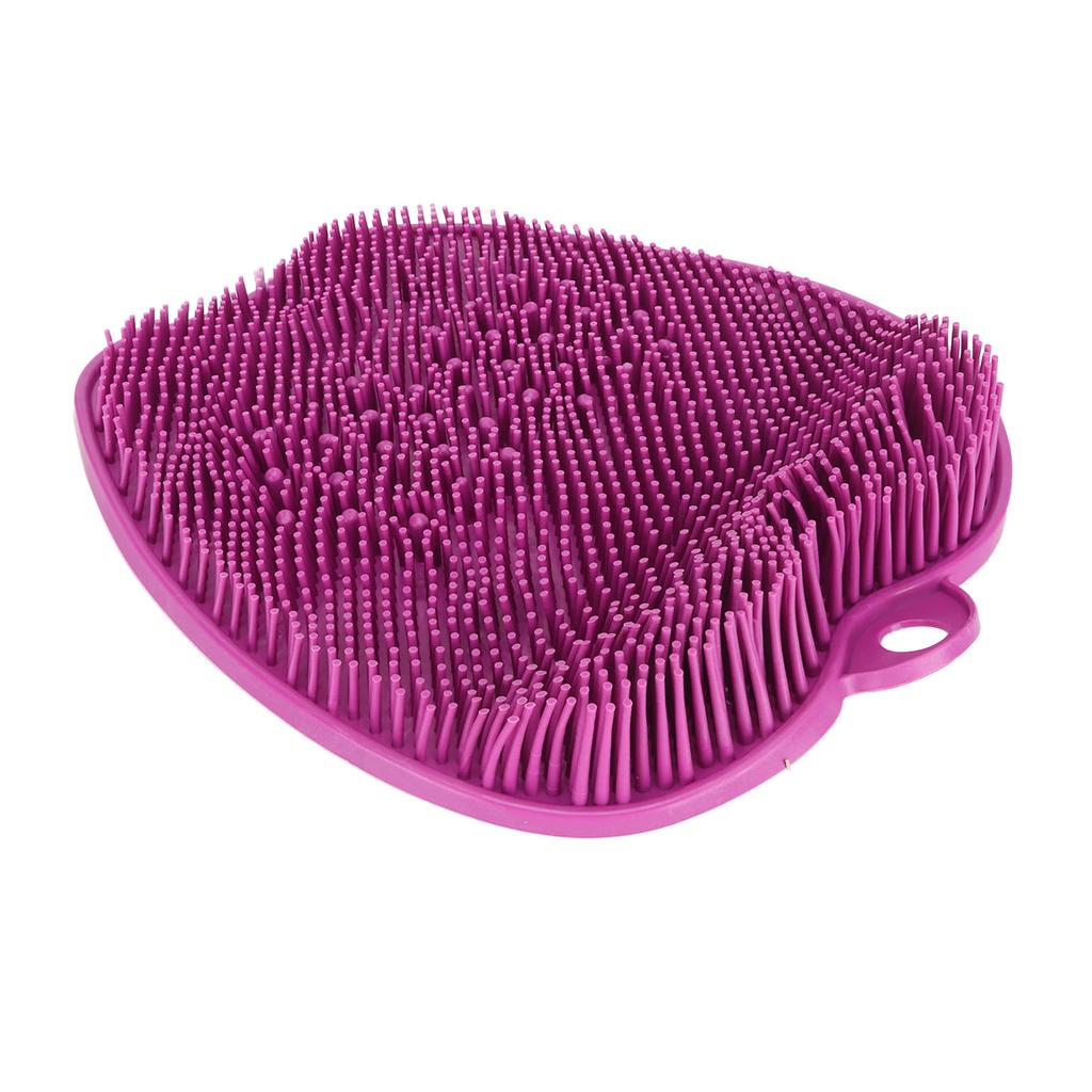Shower Foot Scrubber Fruit Shape Anti Slip Suction Cup Soft Silicone Foot Washer for Bathing Bathroom Massage