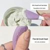 Silicone Double-Headed Facial Cleansing & Mud Mask Applicator Brush