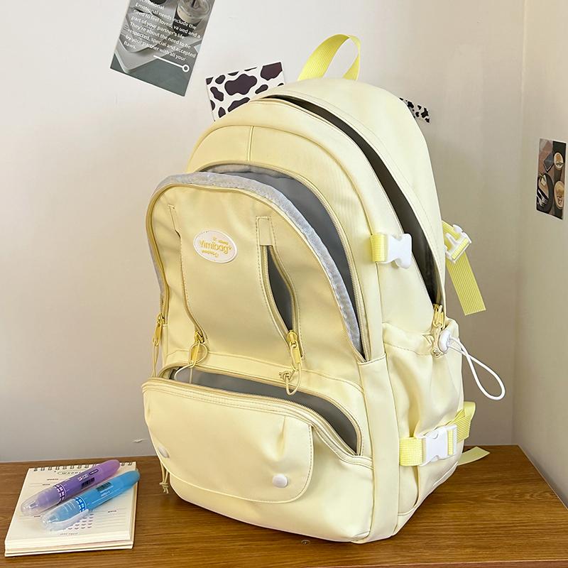 Tornister Plecak Damski Duża Pojemność Plecak Ucznia Gimnazjum Tornister Mała Gwiazdka