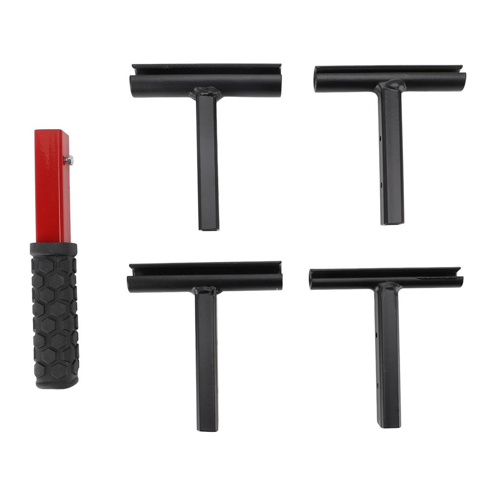 4 In 1 Hinge Gap Adjustment Wrench Set with Handle Door Hinge Bender Repair Tools 14mm 18mm 23mm 25mm Inner Diameter