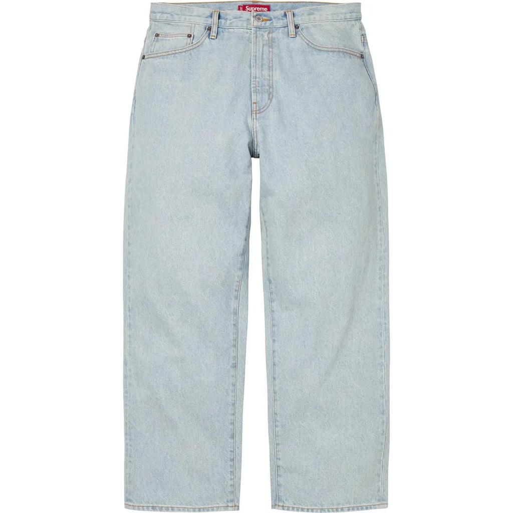 Supreme Baggy Jeans (26SS) Hell gewaschener Indigo