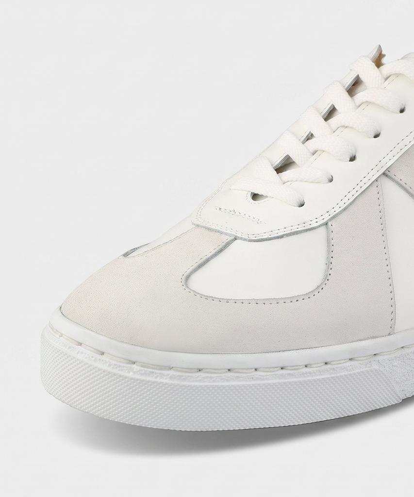 Firenze Atelier Handmade German Army Sneakers 2285 [Cream White+Suede]