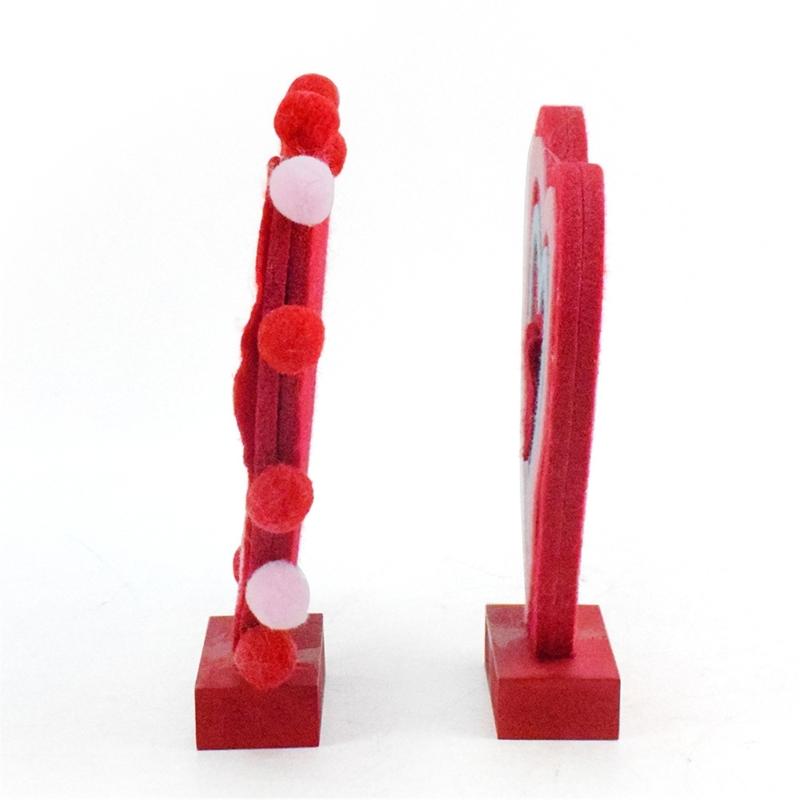 Eye catching Heart Desktop Decoration Delicate Heart Item Tabletop Accessory For Holiday And Party Decorations