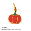 Cute Simple Earrings Bracelet Necklace Accessories Colorful Vegetables Stainless Steel Oil Drip Diy Pendant Female