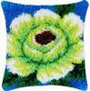 Flowers Plants Series Latch Hook Kit Butterfly Handmade Embroidery Pillow 3d Segment Embroidery Pillow Wool Handcraft Supplies 