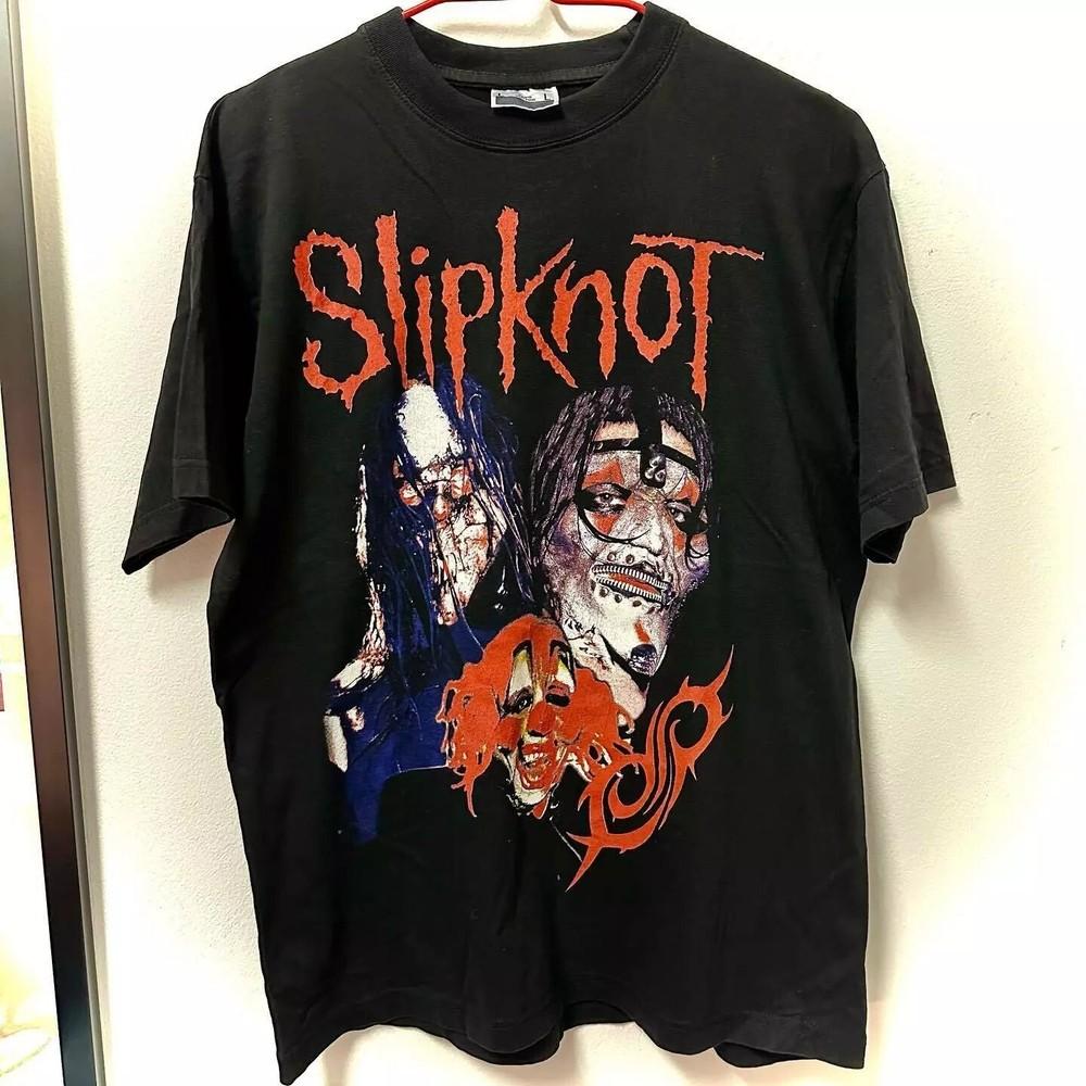 Slipknot Band 90#039s Remake Graphic Unisex T shirt Retro Style Men Women Unisex T-Shirt XL