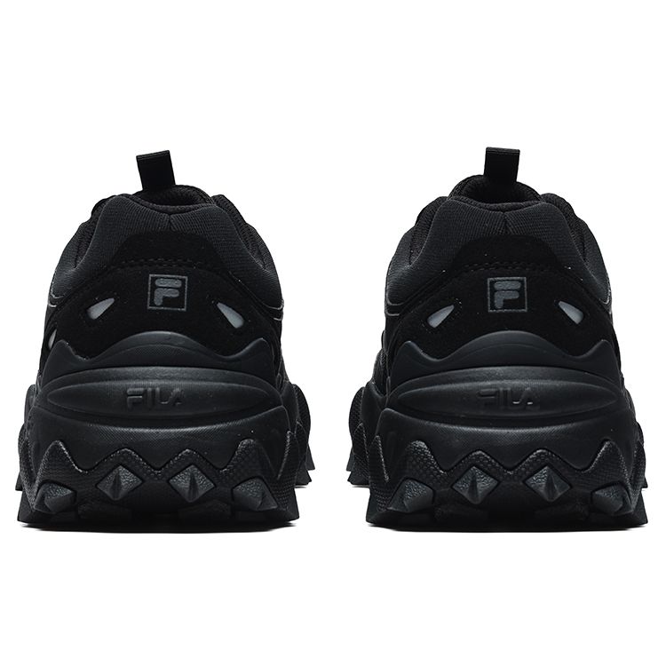 FILA Oakmont 2 Fabric Synthetic Leather TPU Retro Sports Low-Top Lifestyle Shoes Men sneaker Black F12M242113FBK
