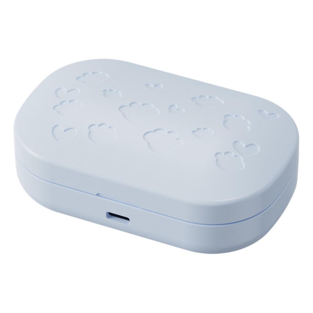High Frequency Vibration Ultrasonic Beauty Lenses Cleaner USB Charging 5 Adjustable Levels Beauty Lenses Storage Container