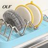 Stainless Steel Soap Tray 3-Compartment Storage Rack, Holder with Removable Kitchen Sink Rack Water Tray, Hollow Tilt Design Organizer for Bathroom
