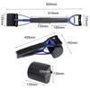 18'' Long Handle Pooper Scooper with Garbage Bag  Bone-Shaped Storage Box Foldable Pet Pooper Scooper for Dogs  Cats