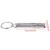 1Pc Ultra-Thin For Manicure Salon Nail Clippers Collapsible Portable Travel Fingernail Keychain Nail Scissors Cutter Stainless