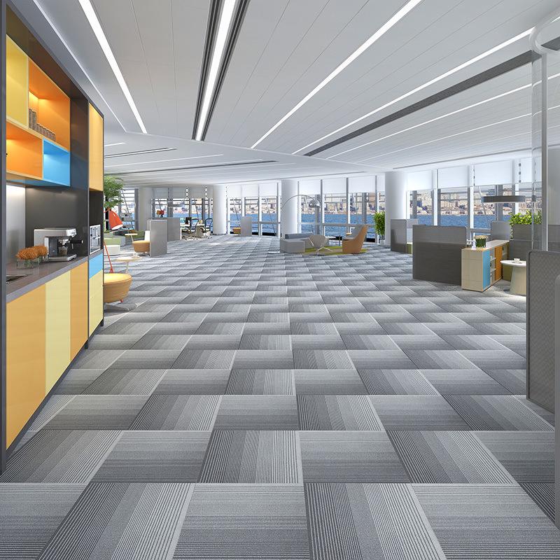 Anti-Slip Wear-Resistant Patchwork Carpet for Offices, Billiards Halls, Hotels, and Commercial Spaces