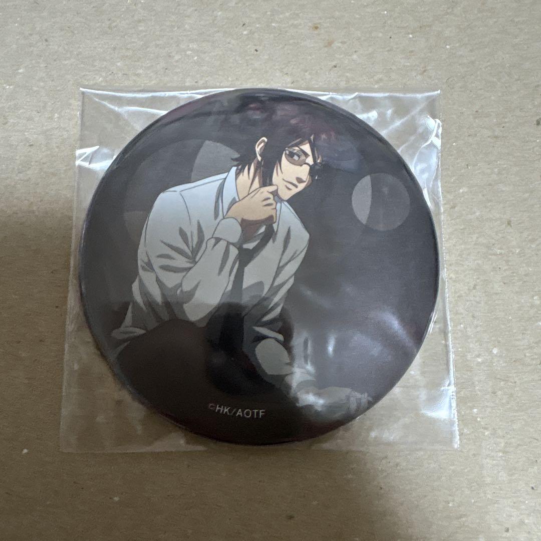 

[USED] Attack on Titan Hanji Karaoke no Tetsujin Band Can Badge