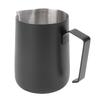 Milk Frothing Pitcher 450ml 304 Stainless Steel Coffee Creamer Cup Latte Art Steaming Pitcher for Cafe Home Kitchen