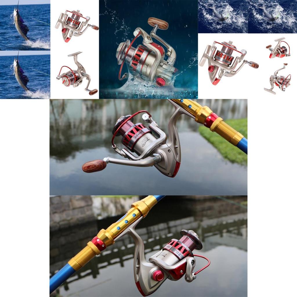 High-performance Metal Spinning Fishing Reel With Smooth Operation And Durable Design