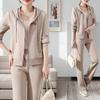 Casual Mother's Sports Pants Suit Women's Spring and Autumn Fashion Ladies Hooded Top Jacket Two-piece Suit