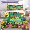 Warner (14) Customize Your Name Bedding Set Breathable Duvet Cover with Pillowcases Home Decoration Birthday Gift